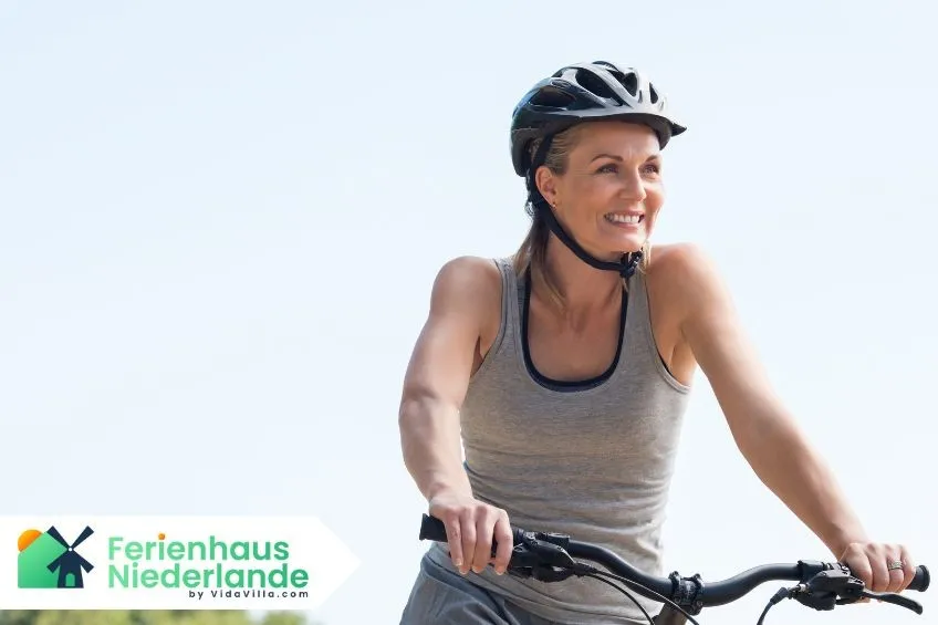 Fahrradfahren mit Helm