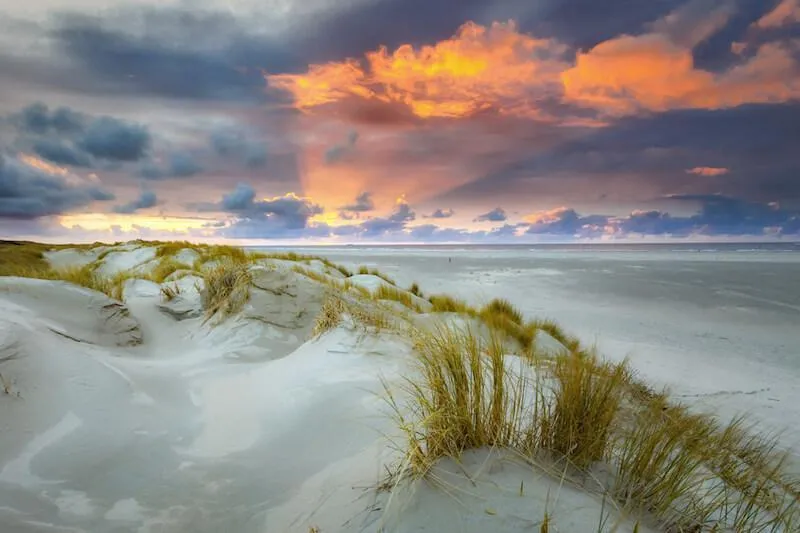 Sonnenuntergang Texel