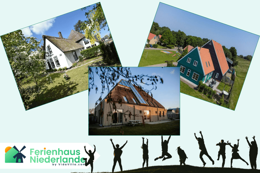 7 ​​​​​​​Gruppenhäuser in Nordholland Niederlande