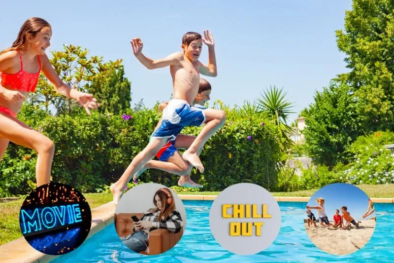 Ferienparks mit Teenager
