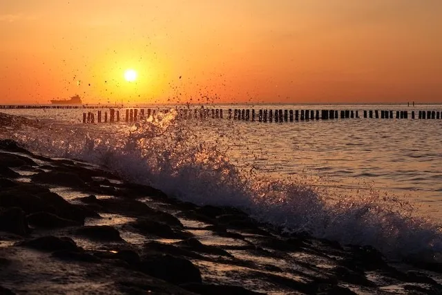 Breskens Sonnenuntergang