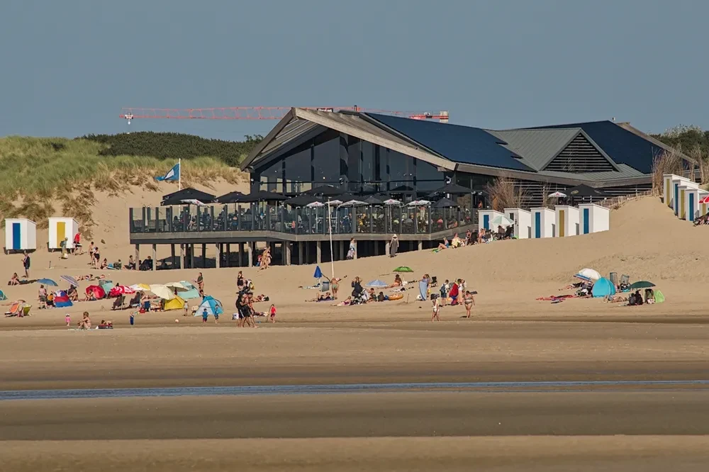 Strandpavillon in Zeeland