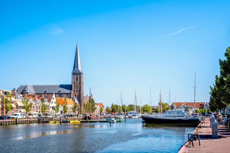 Fischerdörf Harlingen Friesland