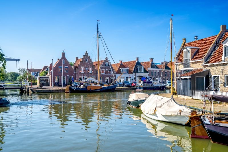 Fischerdörf Makkum Friesland