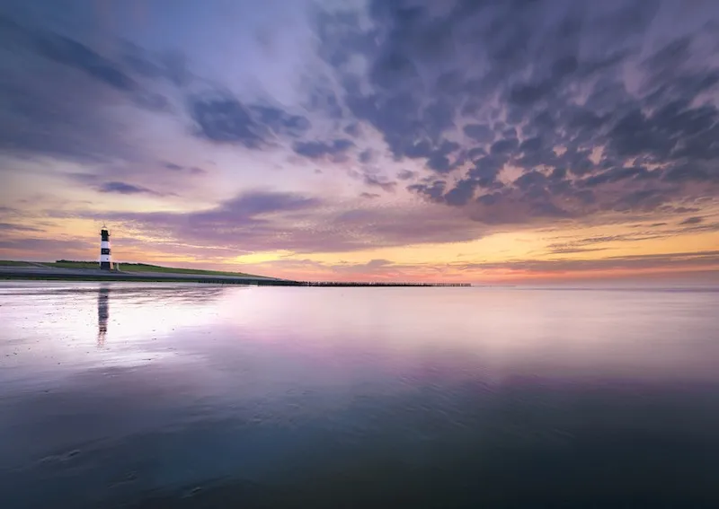 Strand Breskens Leuchtturm