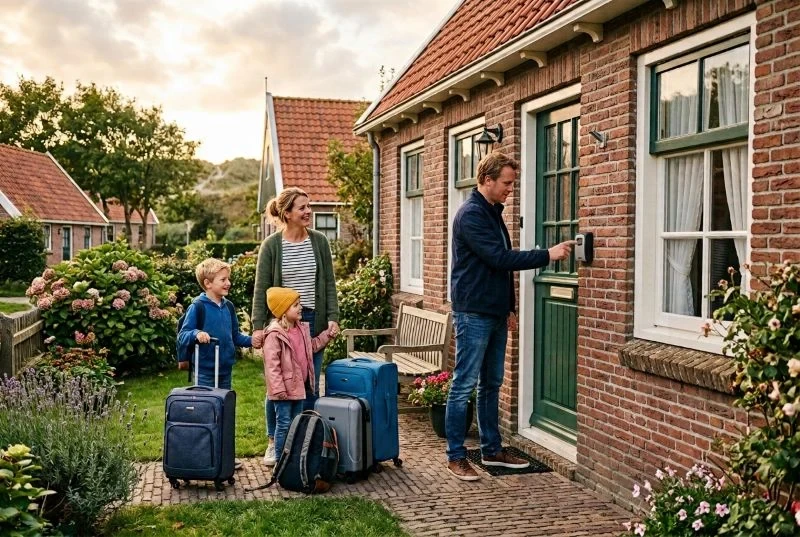 Check-in Ferienhaus Niederlande